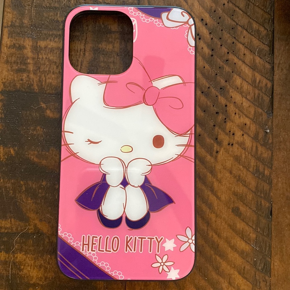 HELLO KITTY IPHONE 13 PROMAX PHONE CASE